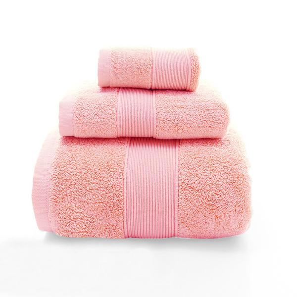 Solid Color Bath Towel Soft Eco-Friendly and Customized Hand Towel in 7 Vibrant Shades