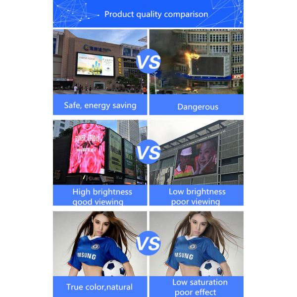 P4 Full Color High Brightness Car LED Screen Full Color Tube Chip Video Display Function