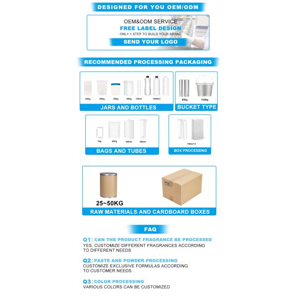 Hair bleaching powder quick-drying formula