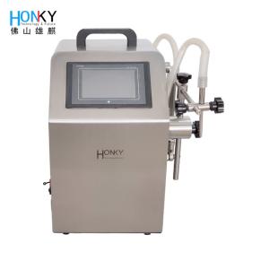 Quality Portable Desktop Liquid Filling Machine With Piston Pump for sale