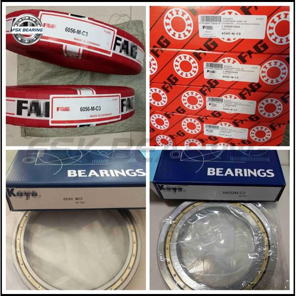ABEC-5 61992MA Deep Groove Ball Bearing 460*620*74 mm Brass Cage Thin Section
