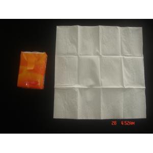 Quality Zero Bleaching women Pocket Tissue Paper , 4ply Mini Pocket Handkerchief for sale