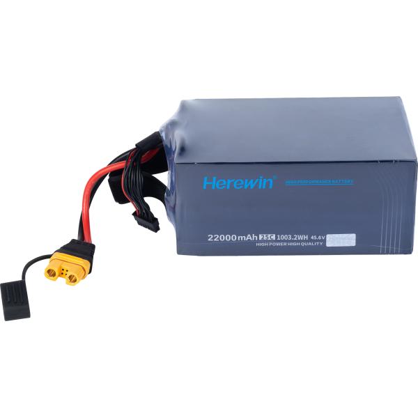 MSDS UN38.3 BIS Herewin 12s Lipo Battery Pack UAV Battery 22Ah 45.6V 25C Fast Charge