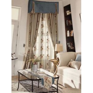 Hollowed White Cotton Lace Embroidery Muslin Curtains Blackout Window Hotels