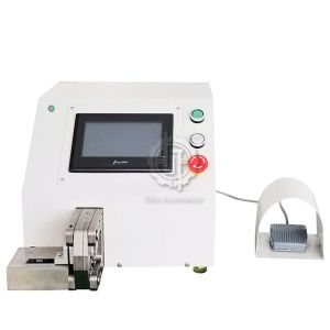 Hexagon Shape Tubular Ferrules Wire Crimping Machine 240mm Stroke