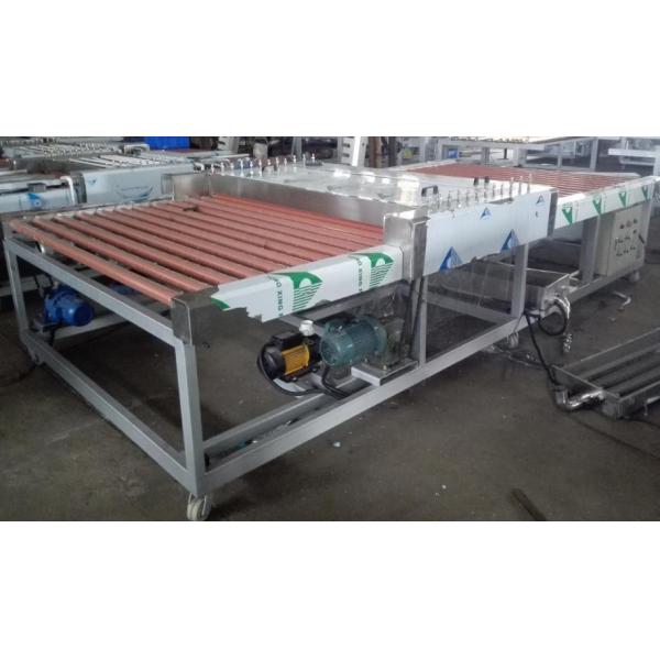 Glass Washing Machine Used in Tempering Floating Glass Processing Machine Line