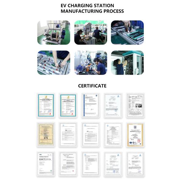 7kW 11kW 22kW Type 2 EV Charger Wall-Mounted AC Charging Station IP55