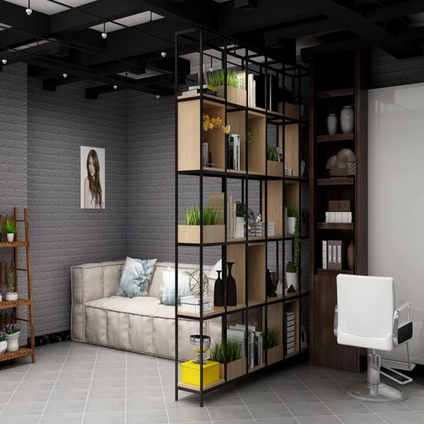 Soft Packages Design Style Waterproof Moistureproof 3D PE Foam Brick Wall Sticker 10mm Thick White Color Wall Decor Wallpaper