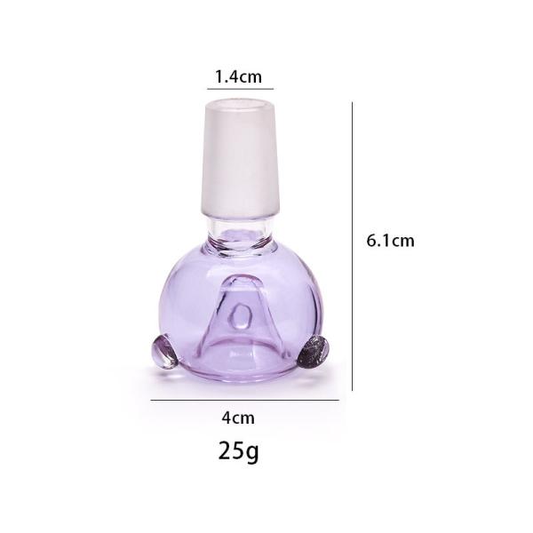 SGS FDA Inhale Borosilicate Spherical Glass Pipe