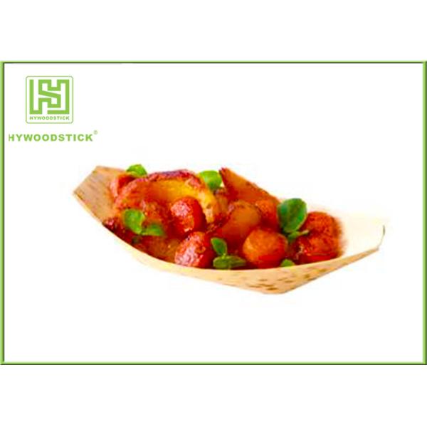 Healthy Food Grade Wooden Salad Bowls Food Container Box For Party