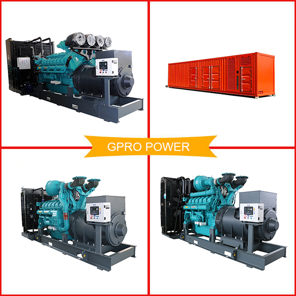 Three - Phase Diesel Power Generator With Rated Power Of 64KW And 80KVA