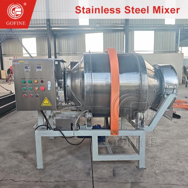 Buy Stainless Steel BB Fertilizer Blender | Industrial Bulk Blending Mixer Machine at wholesale prices