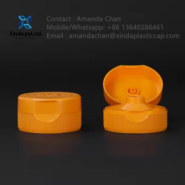 Factory Food Grade Flip Spout Cap Ketchup Cap For Ketchup , Food Liquid Pckage