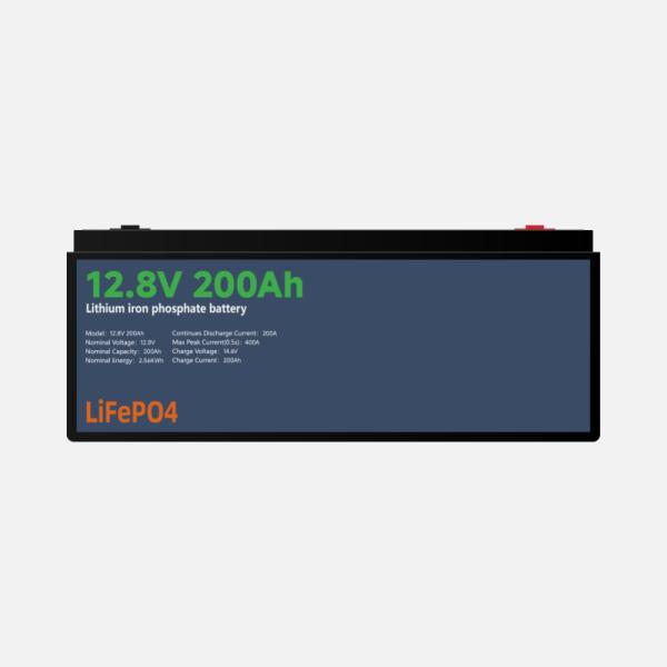 12.8V LFP Rechargeable Solar Battery for Home Power 50Ah 100Ah 200Ah 300Ah 400Ah