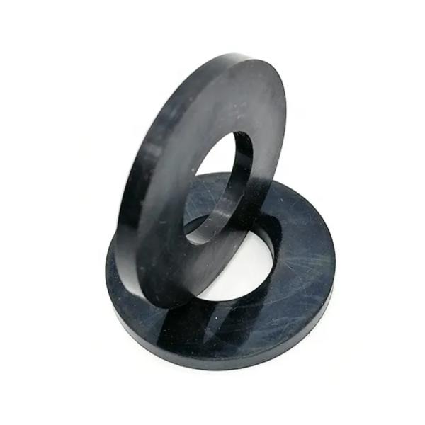 Customized Shock Absorber Seal , Anti Slip Flat Silicone Rubber Washer