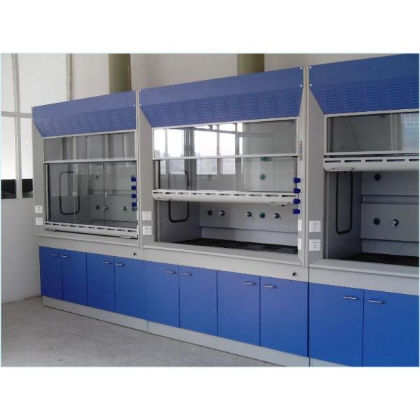 Cold Rolled Steel Laboratory Fume Hood , Large Solid Benchtop Fume Hood