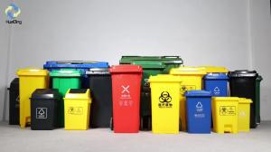 Quality cheap large size plastic garbage trash bin for sale