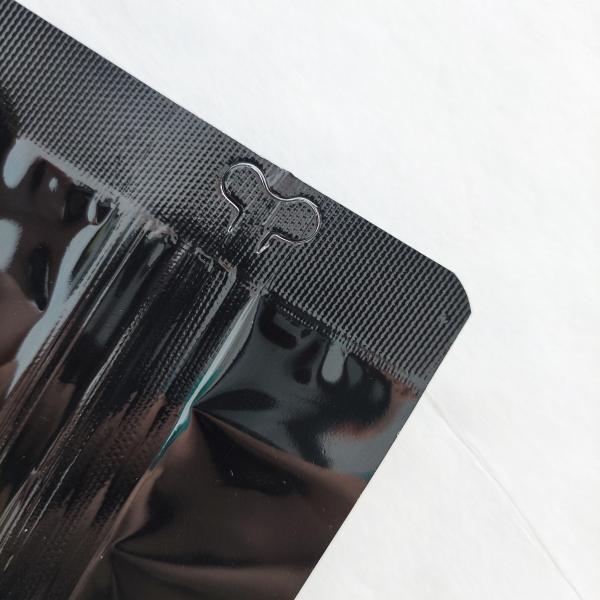 Spot UV Aluminum Foil Coffee Bean Packaging Pouches Flat Bottom With Valve