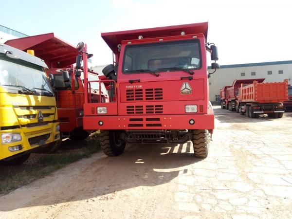 Buy 420 Hp 6x4 70 Ton Large Mining Dump Truck Heavy Duty Howo ZZ5707V3840CJ at wholesale prices