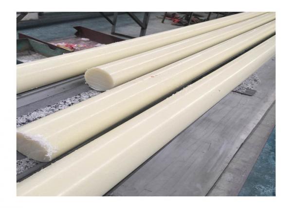 Buy Diameter 5-200mm white and black Extruded nylon PA 6 plastic rod at wholesale prices
