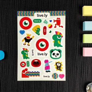 Professional Custom Paper Stickers 157gram Custom Kraft Stickers