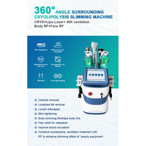 360 Cryolipolysis Slimming Machine Fat Freezing Lymphatic Drainage Device