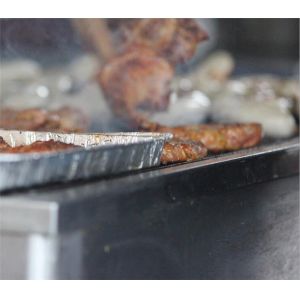 Quality Turkey Aluminum Foil Containers Disposable Bbq Food Roasting Tray for sale