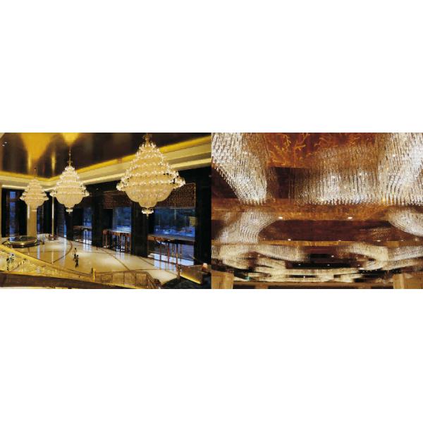 Modern Chinese Culture Modern Hobby Lobby Chandelier For Banquet Hall