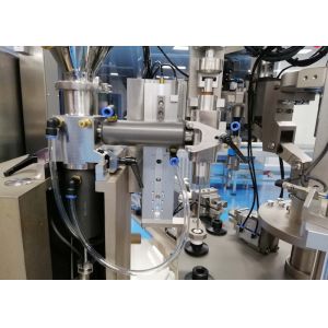 Quality Wiper Ring Loading Mascara Filling Machine Automatically Intermittent Operating Mode for sale