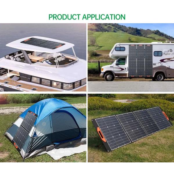 Hot Selling Waterproof Portable Mono 100W Flexible Foldable Solar Panel