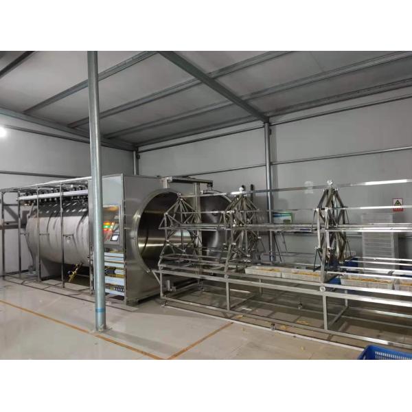 WKS Microwave Vacuum Dryer 9.6kg/H To 12kg/H Food Processing Dehydrator