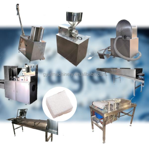 Cube Sugar Production Line with 3kw Professional Sugar Cube Making Machine