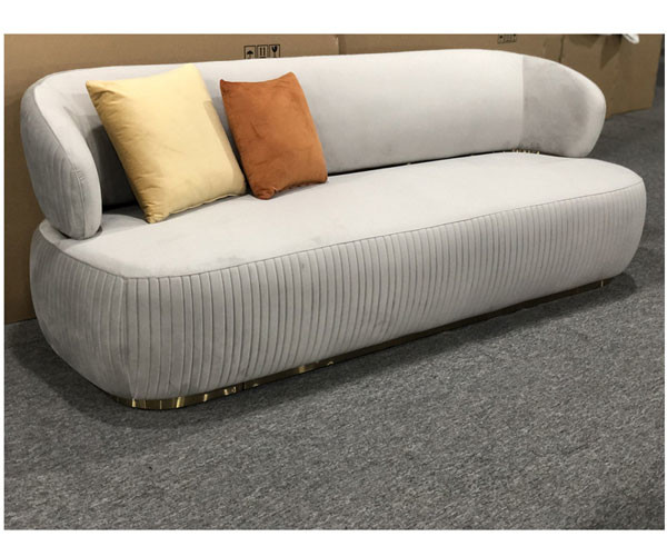 Beige Sectional Couch Living Room Leather 3 Seater Sofa With Chaise Hotel