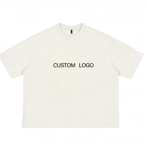 China Anti-wrinkle Custom Eco-friendly T-shirt Bag Black and White Blank Unisex T-shirts for Men XS-3XL on sale