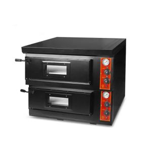 2 Decks Gas 2800pa 12kw Commercial Pizza Oven