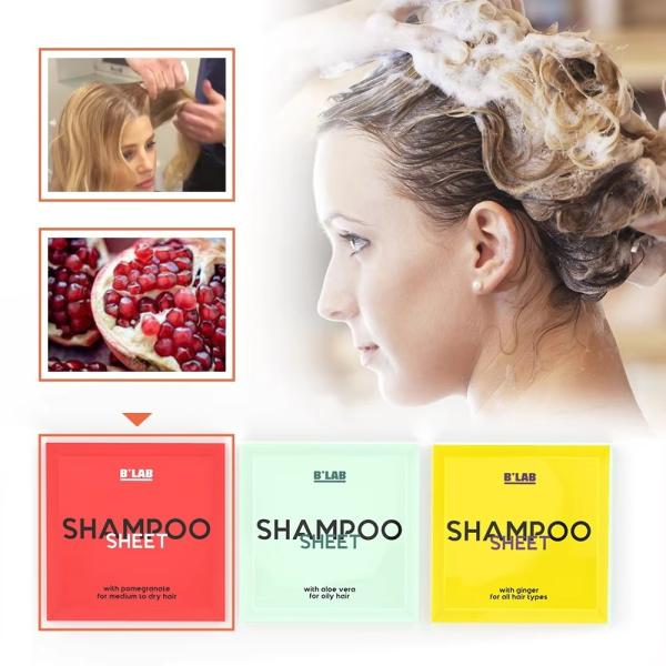 ODM OEM Eco Friendly Shampoo Tablets Rich Foaming Conditioner Sheets Hair Care