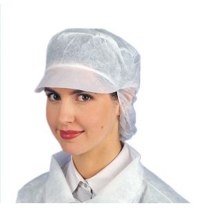Quality Professional Disposable Head Cap For Food Processing 100pcs / Bag for sale