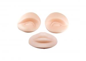 Quality Silicone Removable Permanent Makeup Practice Skin For Mannequin Head for sale