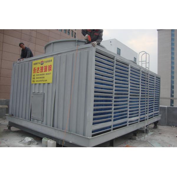 Excellent FRP Square / Round Counterflow Cooling Tower GRP Square Crossflow Cooling Tower