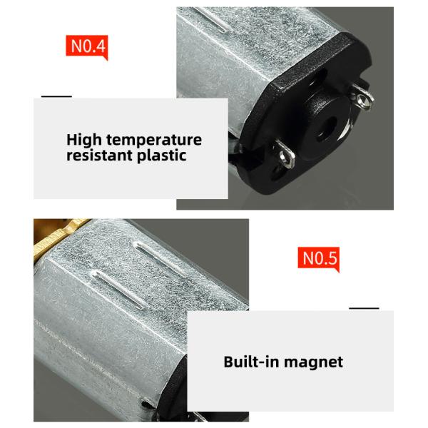 Faradyi Customized Good Quality N20 Right Angle 14mm 5v 6V Micro Small Dc Gear Motor 12V 180rpm