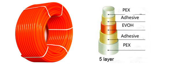 Multi-layer Oxygen Barrier Pipe Production Line / 5 Layer PEX EVOH Oxygen Barrier Pipe Production Line
