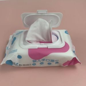 Quality Spunlace Non Woven Wet Wipes For Baby Cleansing for sale