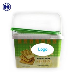 Quality In Mould Labelling Layer Plastic Cake Tubs Environmentally Friendly for sale