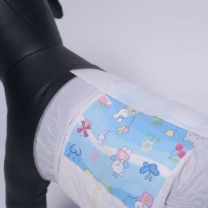 China Disposable Male Dog Diaper Super High Absorbency Leakproof on sale