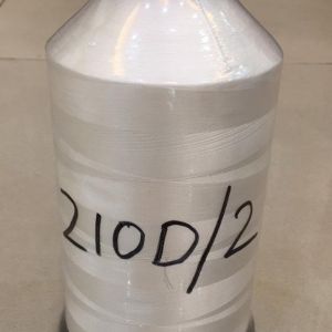 Quality Abrasion Resistant Spun Polyester Thread , 210D/2 Quilting Sewing Thread for sale