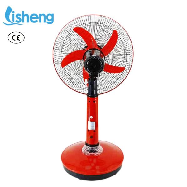 Orient Pedestal Fan with Lithium Battery Plastic Best Selling 18 Inch 12 Digital 15 Red Floor Air Cooling Fan 3 or 5 Ce ROSH