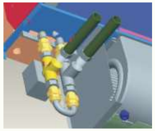 Ceiling Floor Type Fan Coil Unit Chilled Water FCU with Different Installation Way and Optional 4 Pipe System