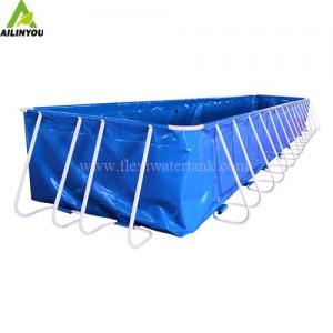 China Hot Sale Inflable Rectangular Metal Frame Swimming Pool Indoor and Outdoor  Adult Plastic Swimming Pool on sale