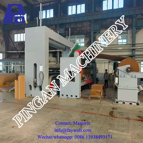 Kraft Roll Slitting Machine