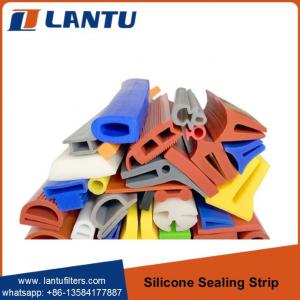 Quality Factory Silicone Cord Extrusion Rubber Seal Profile Silicone Rubber Rod Door Silicone Seal Strip for sale